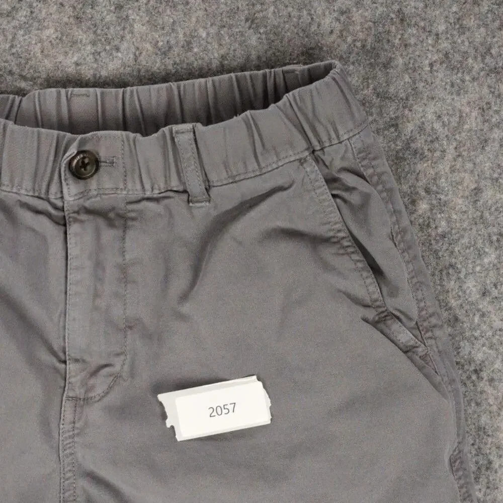 Barebottom Shorts Mens Medium Gray Chino 7